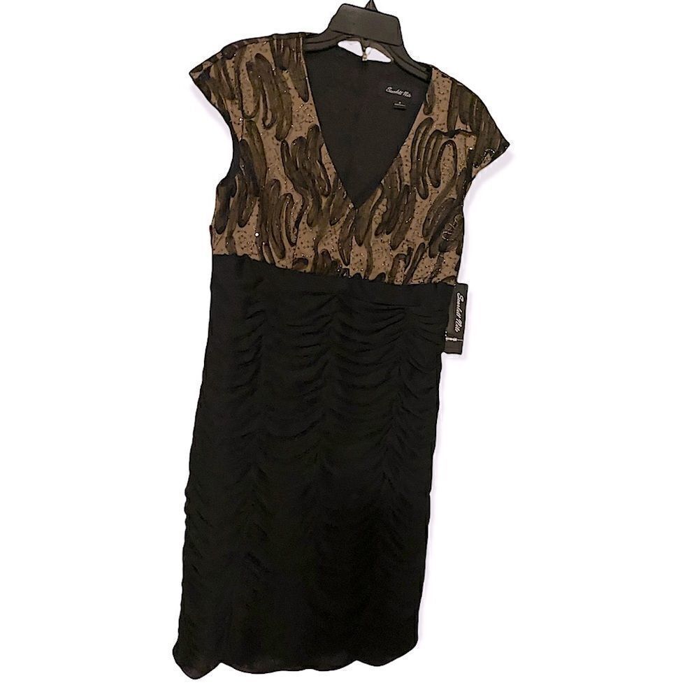 NWTย ScarlettโNite cocktail dress semi-formalโflattering ($90 retail) sizeโ8